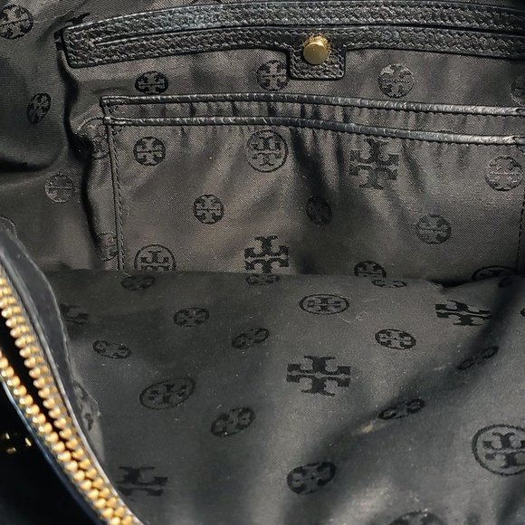 Tory Burch - Whipstitch Logo Tote, leather, excellent condition - Picture 11 of 14